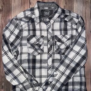 Men’s BKE Medium Athletic Fit Button Down Shirt